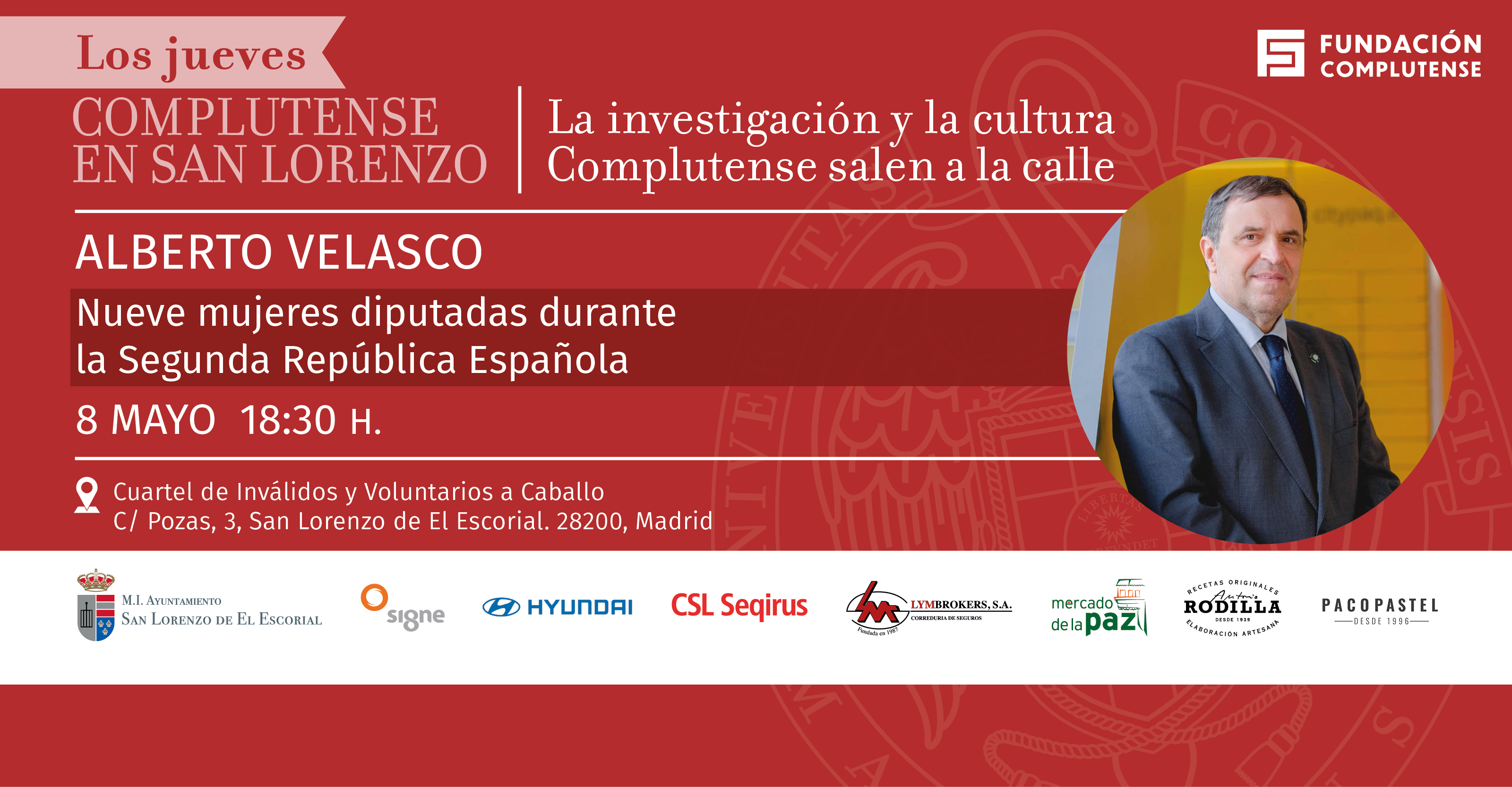 Incríbete en el próximo Jueves Complutense en San Lorenzo